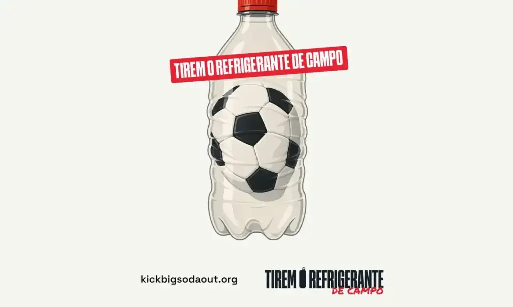 Campanha global pede à Fifa o fim da publicidade de refrigerantes em Copas do Mundo