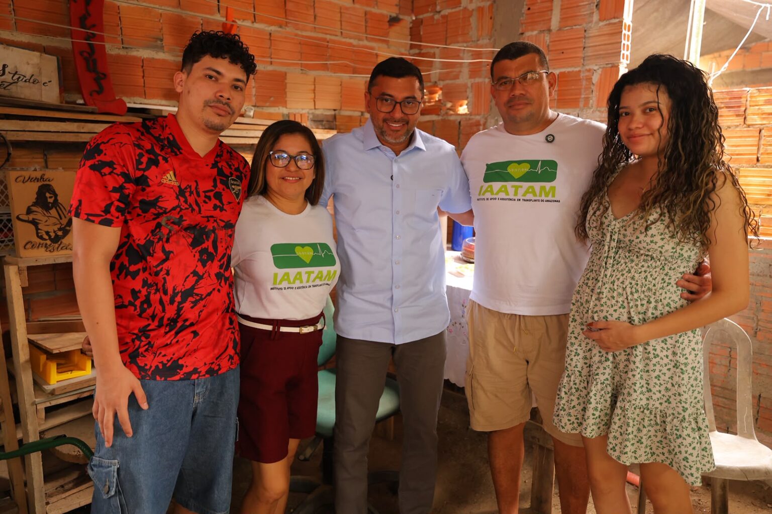 WILSON LIMA ouve relatos de agradecientos e ressalta avanço do programa que já realizou mais de 300 transplantes no Amazonas