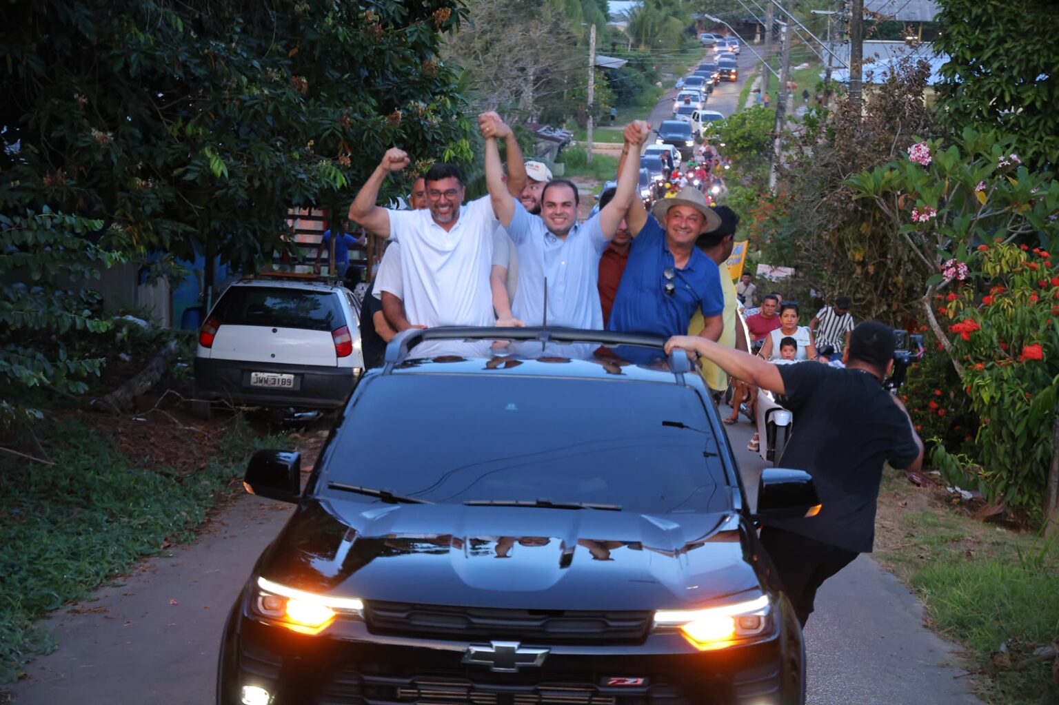 Wilson Lima destaca investimentos em Novo Airão durante lançamento da pré-candidatura de Frederico Júnior