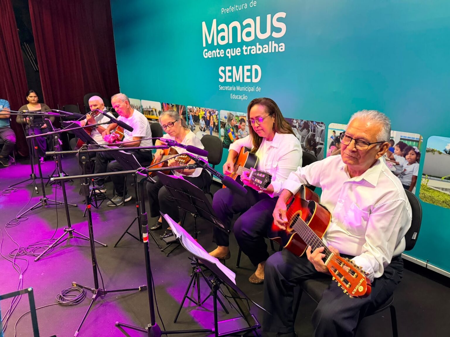 Prefeitura de Manaus promove 2ª ‘Mostra Didática Musical’ com apresentações de pessoas idosas do Parque Municipal do Idoso