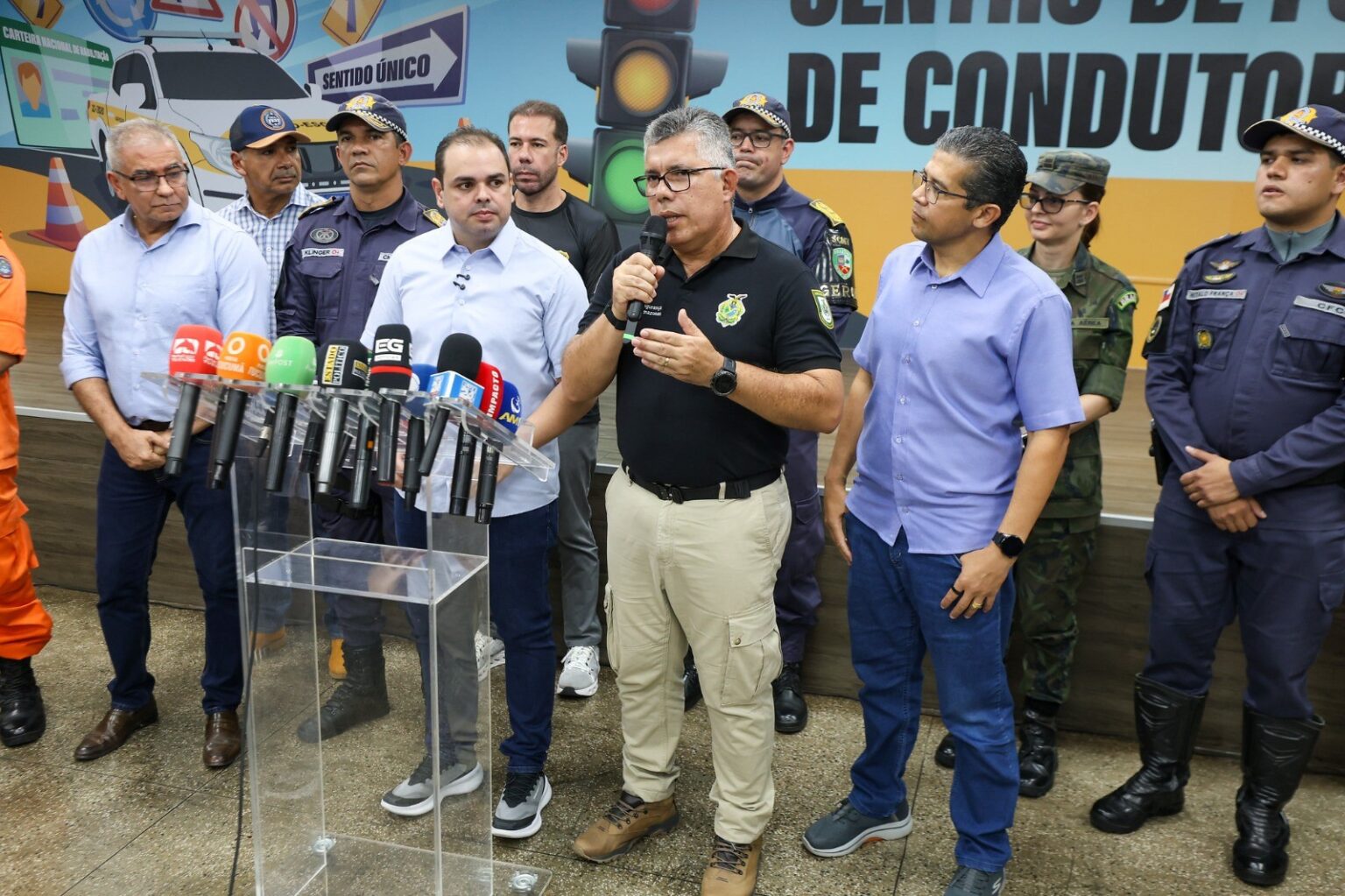 Governador Roberto Cidade inaugura Centro de Formação de Condutores da Polícia Militar do Amazonas