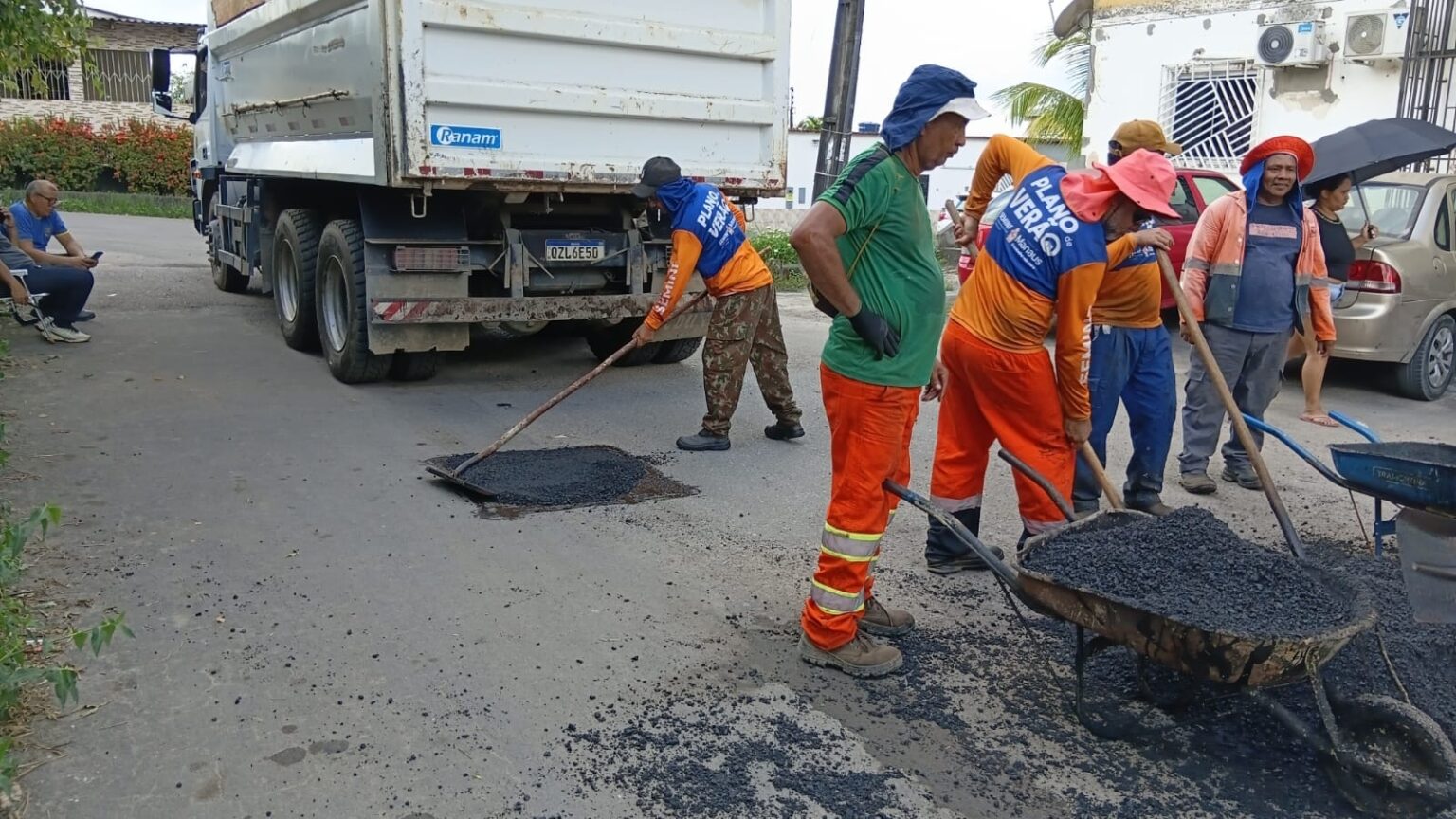 Prefeitura de Manaus conclui recuperação asfáltica de mais uma rua no bairro Flores e amplia melhorias na mobilidade urbana